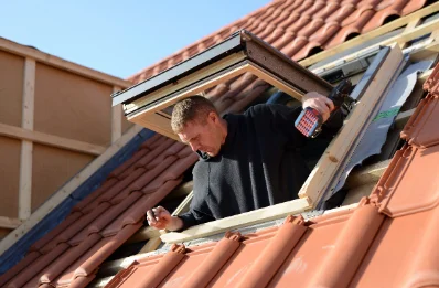 Pose de fenêtres de toit Velux à Sames